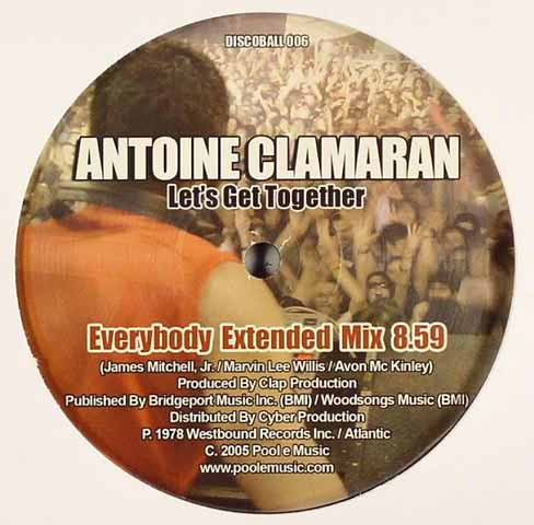 Pochette de Let's get together (Everybody club mix)
