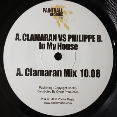 Pochette de In my house (Antoine Clamaran mix)