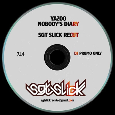 Pochette de Nobody's diary (Sgt Slick recut)